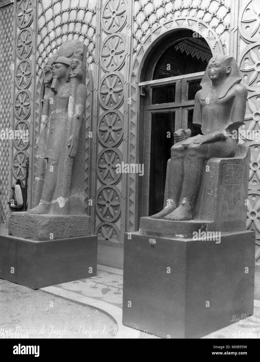 Musée de Guizeh. Statues de Ramessés II Banque D'Images