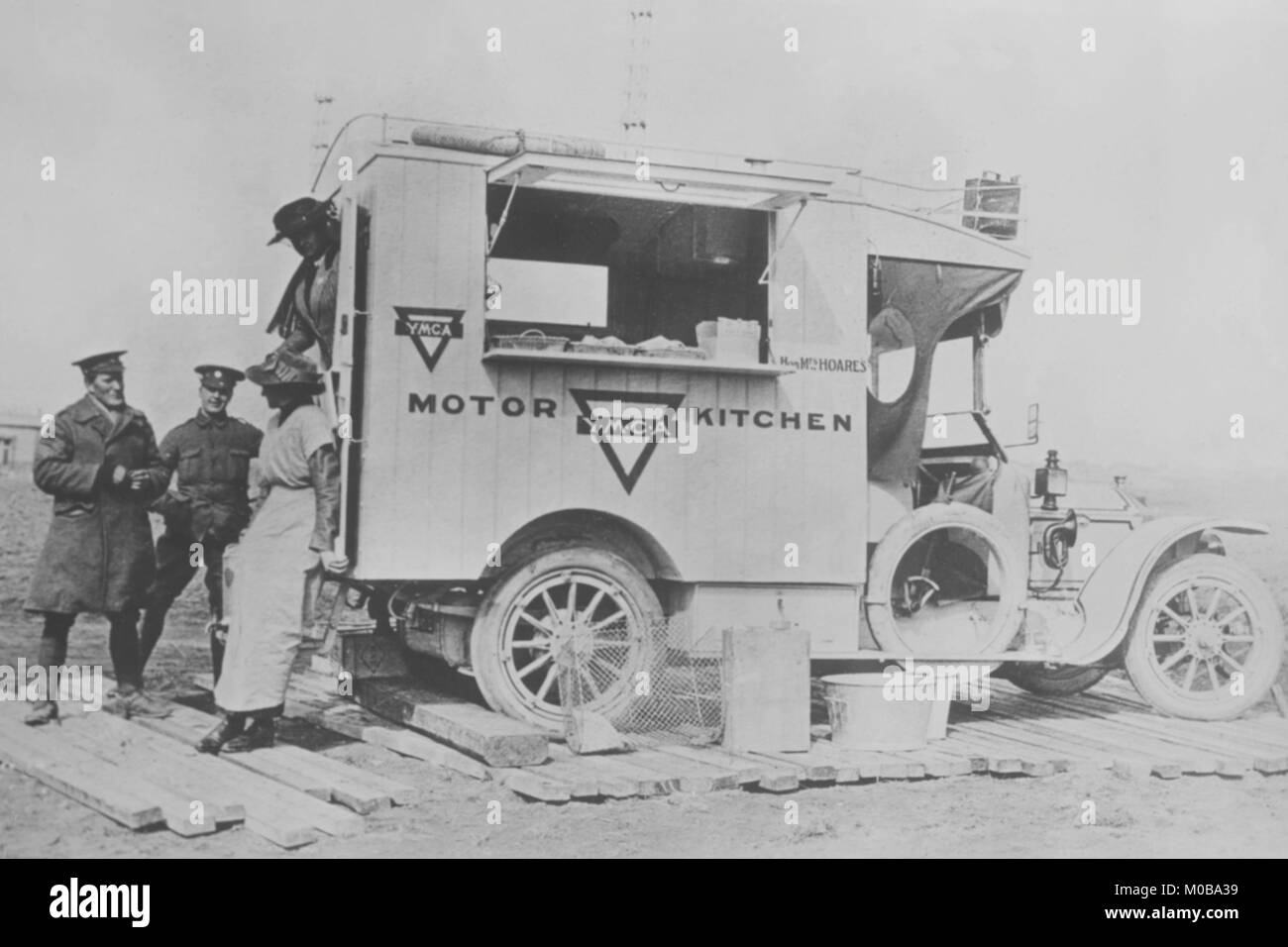 Cuisine moteur de l'Armée du YMCA Banque D'Images