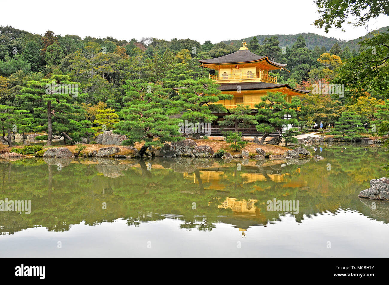 Golden Temple Kyoto au Japon Banque D'Images