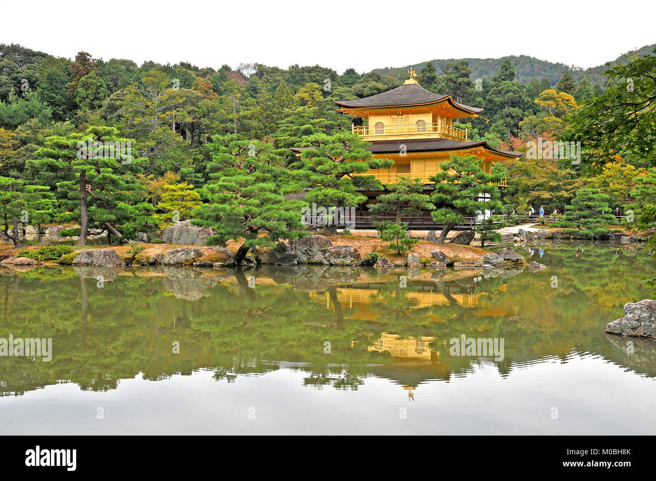 Golden Temple Kyoto au Japon Banque D'Images