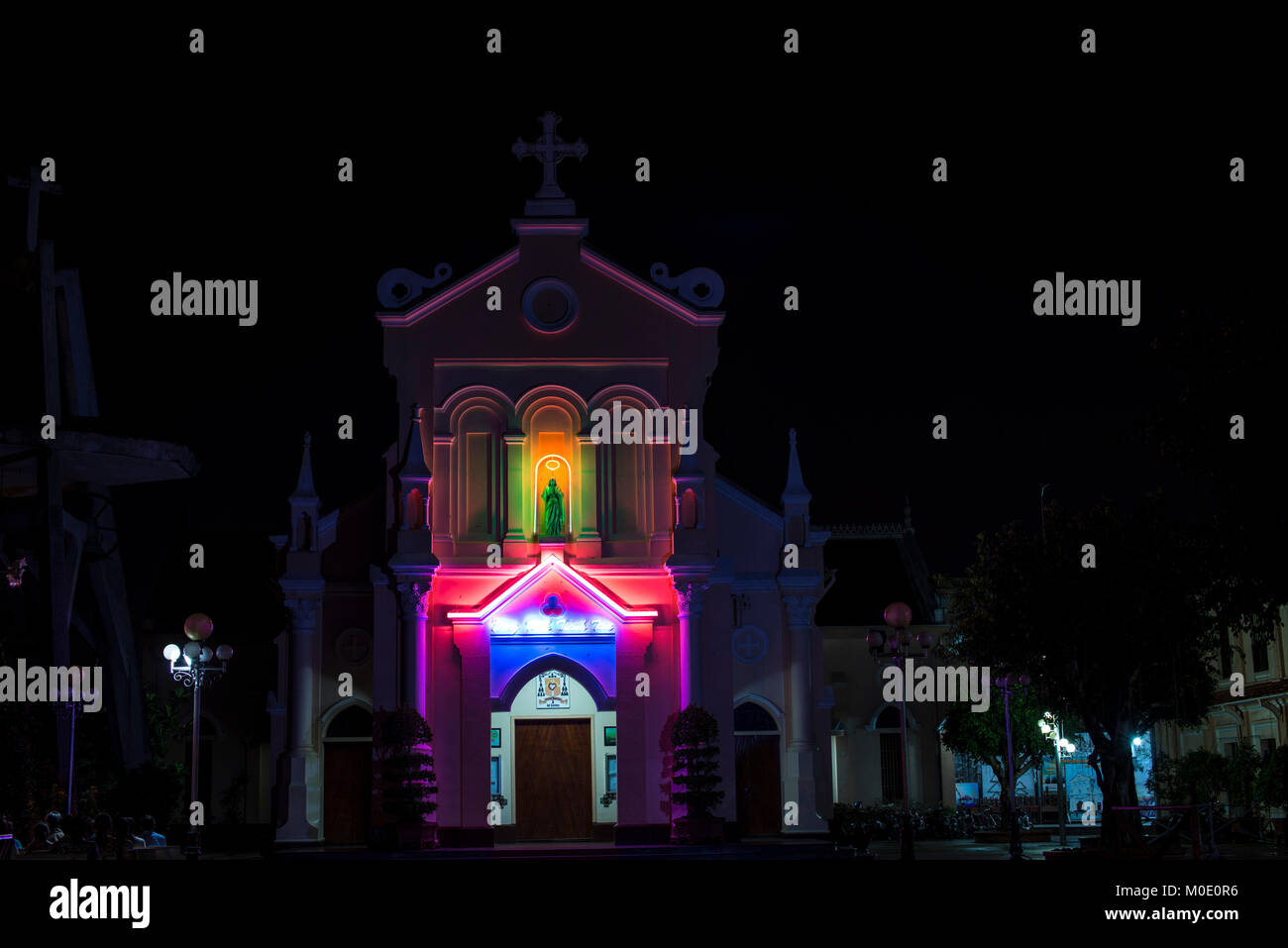 La statuaire religieuse catholique, Vietnam Banque D'Images