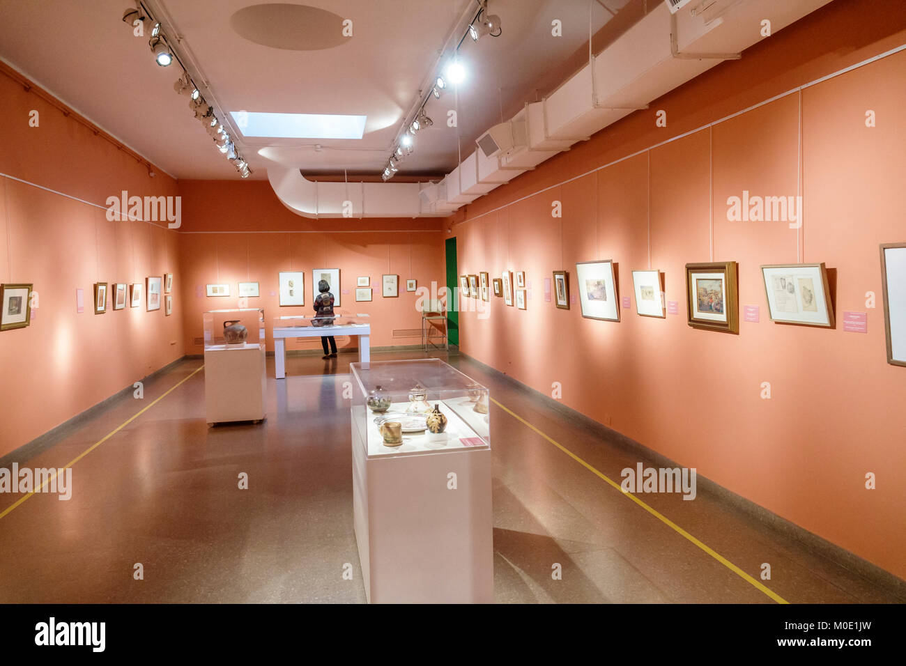 Buenos Aires Argentina,Caminito Barrio de la Boca,Museo Benito Quinquela Martin Museum,exposition collection,galeries de galerie,hispanique Latin Banque D'Images