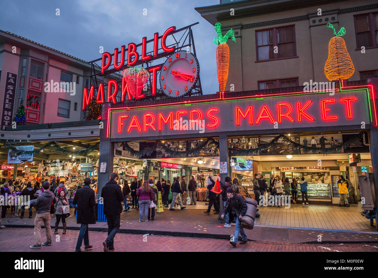 États-unis, Washington, Seattle, Pike Place Market Banque D'Images