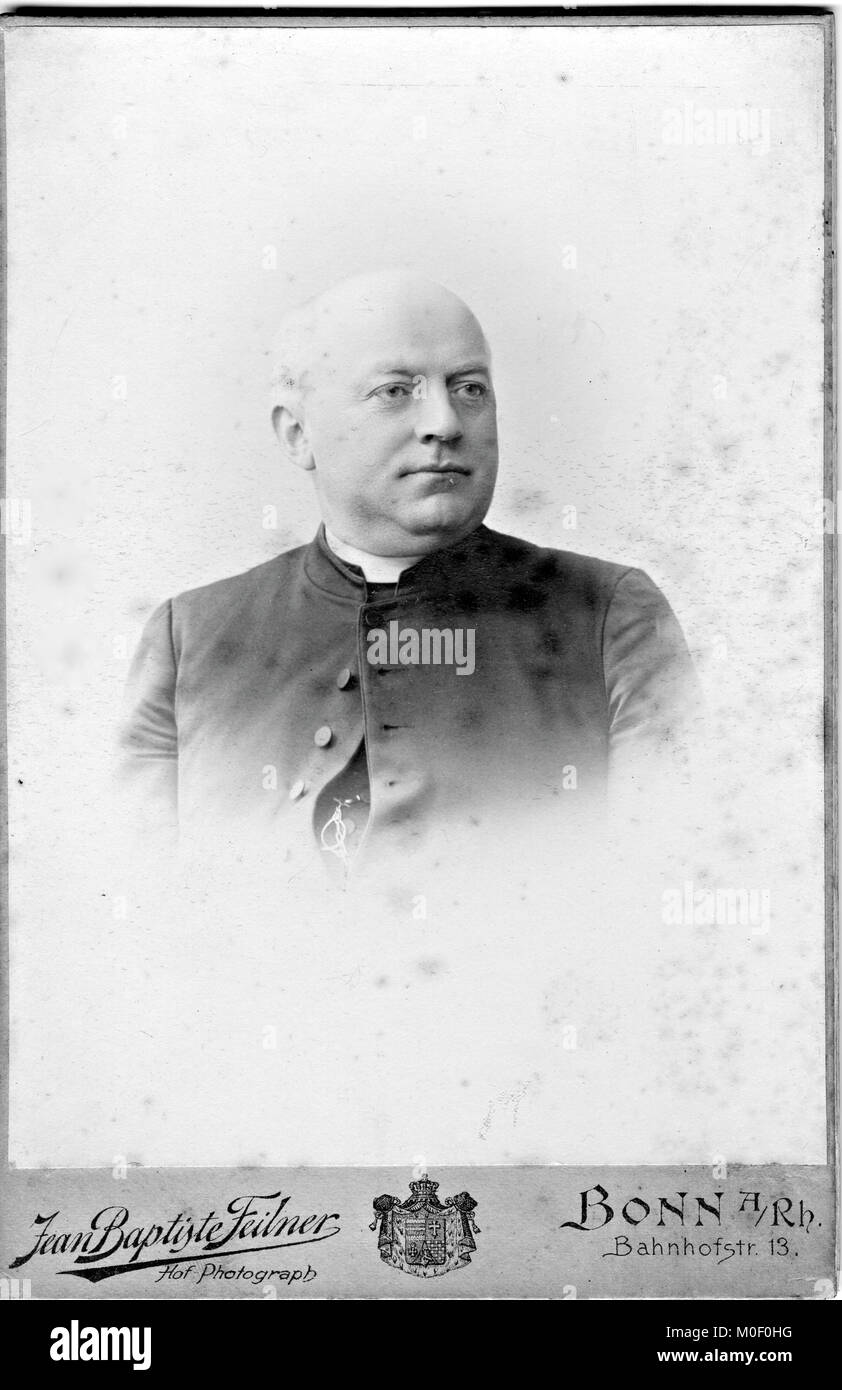 Prêtre de cdv - photo historique Banque D'Images
