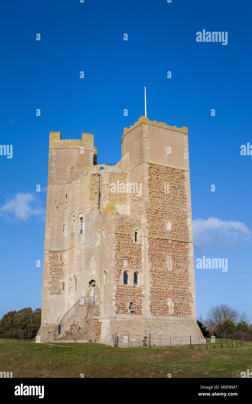 Château d'Orford, Orford, Suffolk, East Anglia, Royaume-Uni Banque D'Images