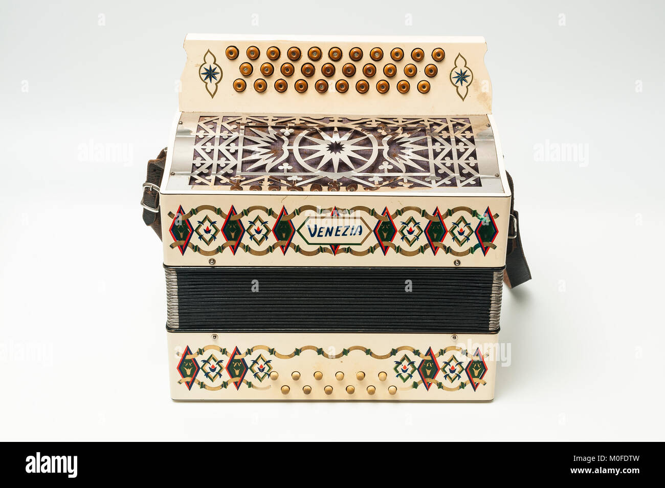 Accordéon Venezia Vintage Banque D'Images