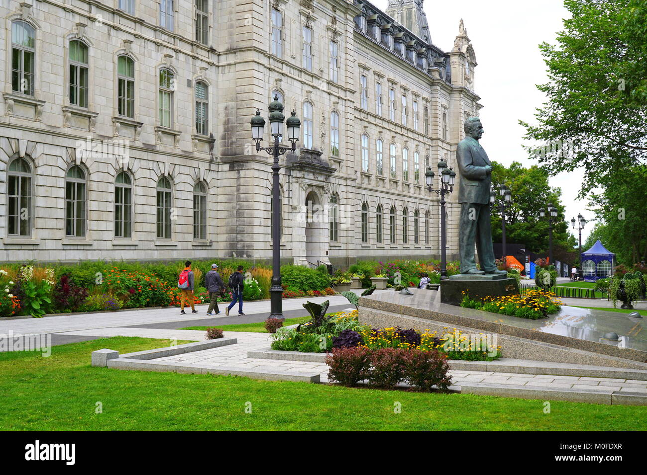 Palais du Parlement (l'Hôtel du Parlement), Québec, Canada Banque D'Images