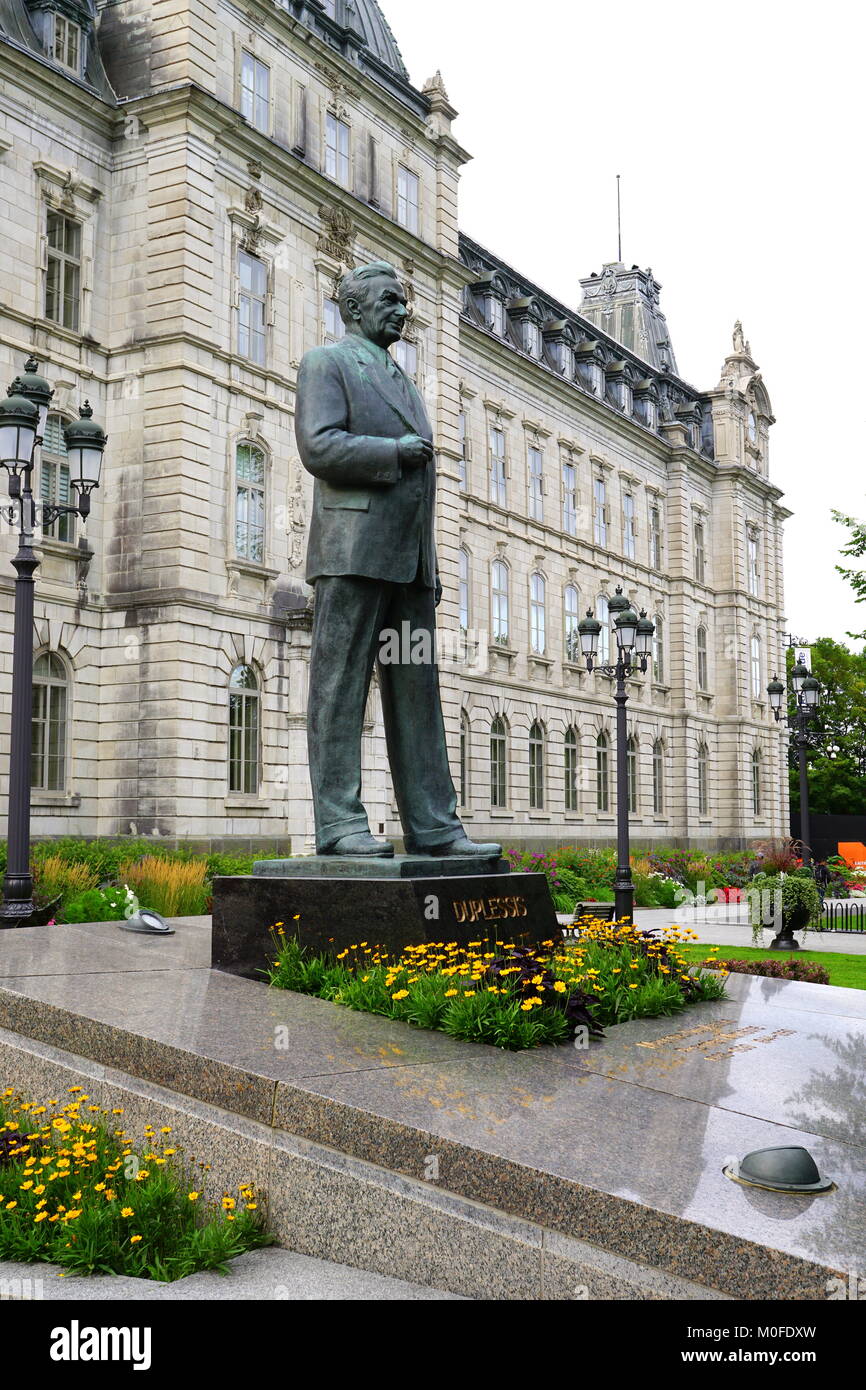 Palais du Parlement (l'Hôtel du Parlement), Québec, Canada Banque D'Images
