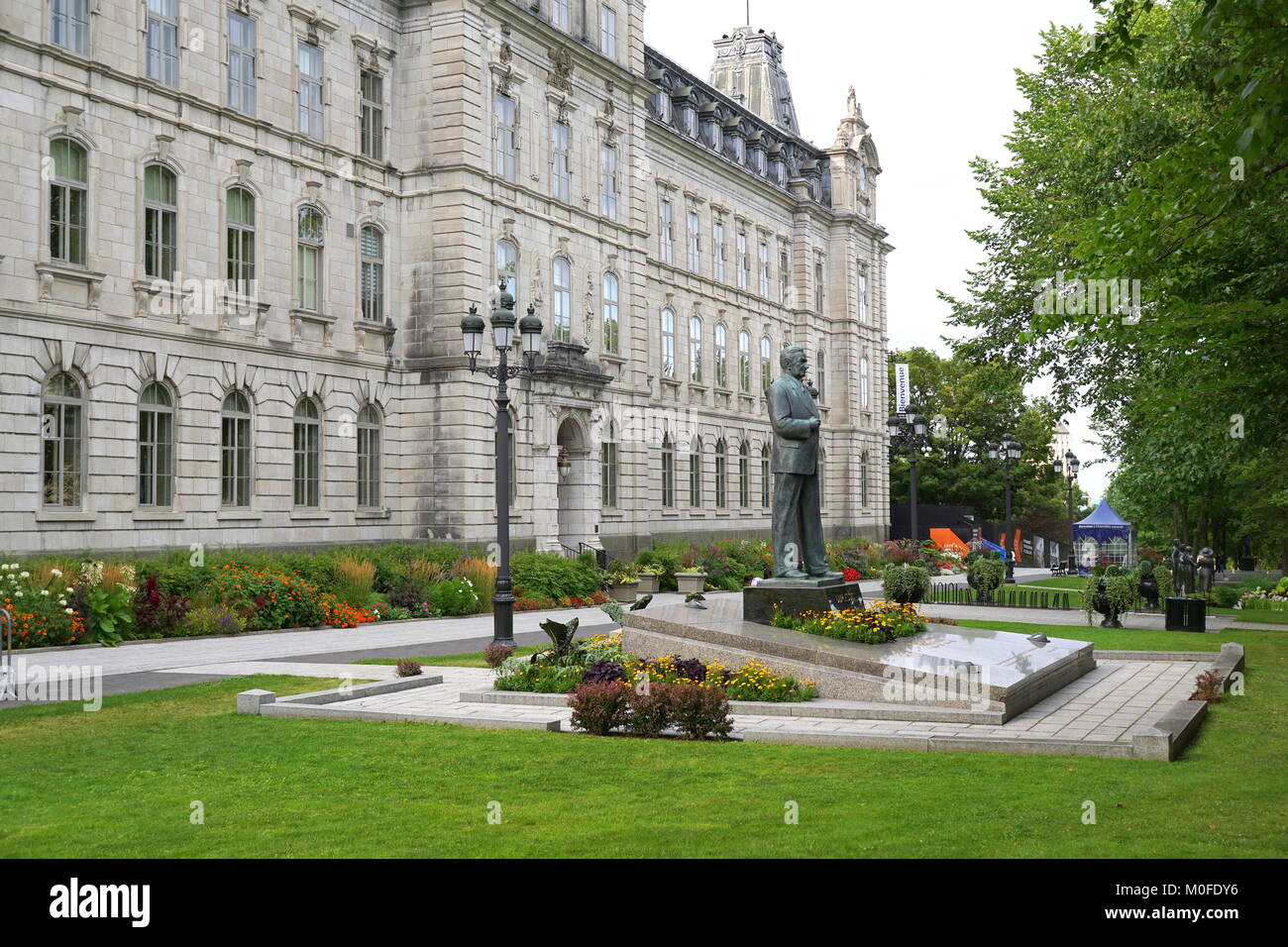 Palais du Parlement (l'Hôtel du Parlement), Québec, Canada Banque D'Images