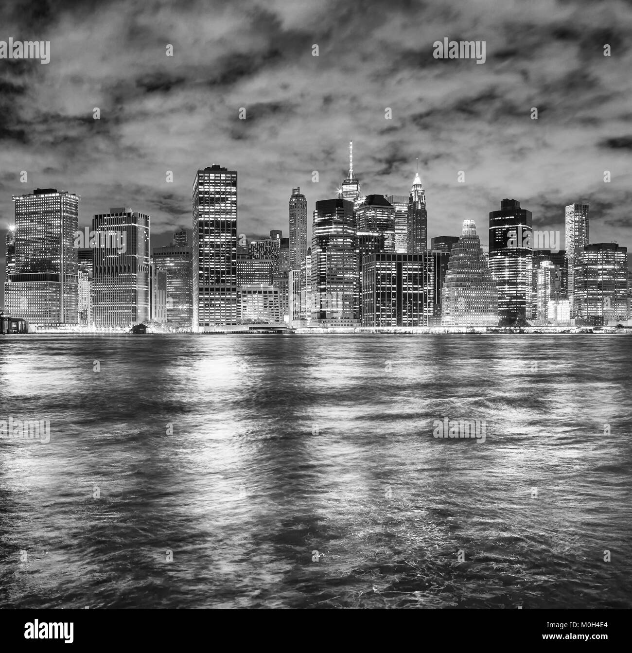 New york skyline de manhattan Banque de photographies et d’images à ...