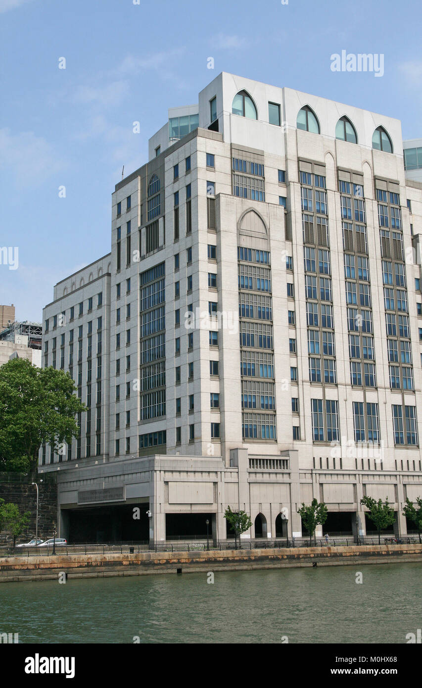 À New York Presbyterian Hospital / campus de Weill Cornell dans Greenberg Pavilion 525 East 68th Street, East River, de l'Upper East Side de Manhattan, New York City Banque D'Images