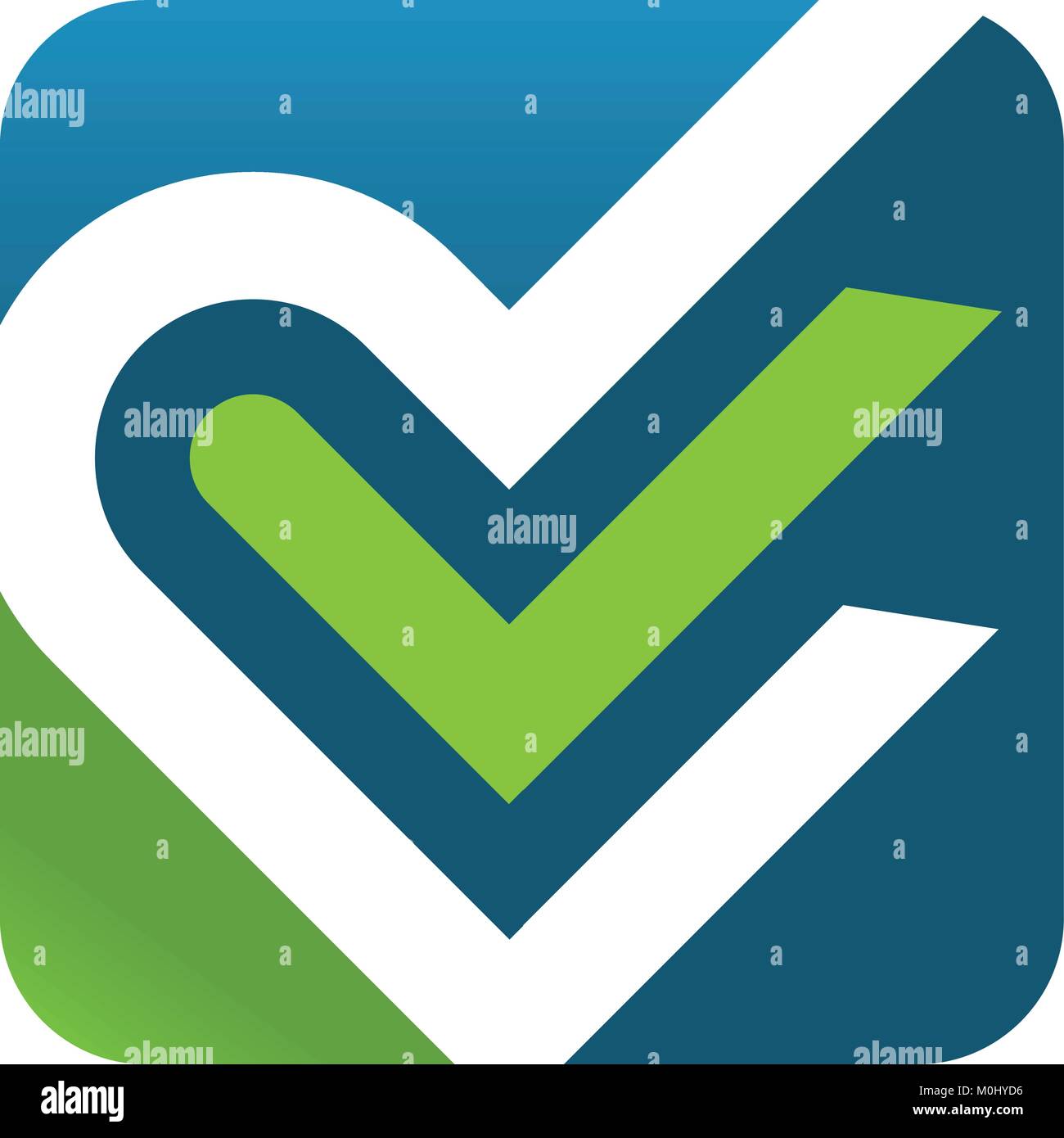 Logo coeur. L'amour, la santé, les relations médecin. Logo coeur coeur ensemble. Les enfants de la famille Illustration de Vecteur