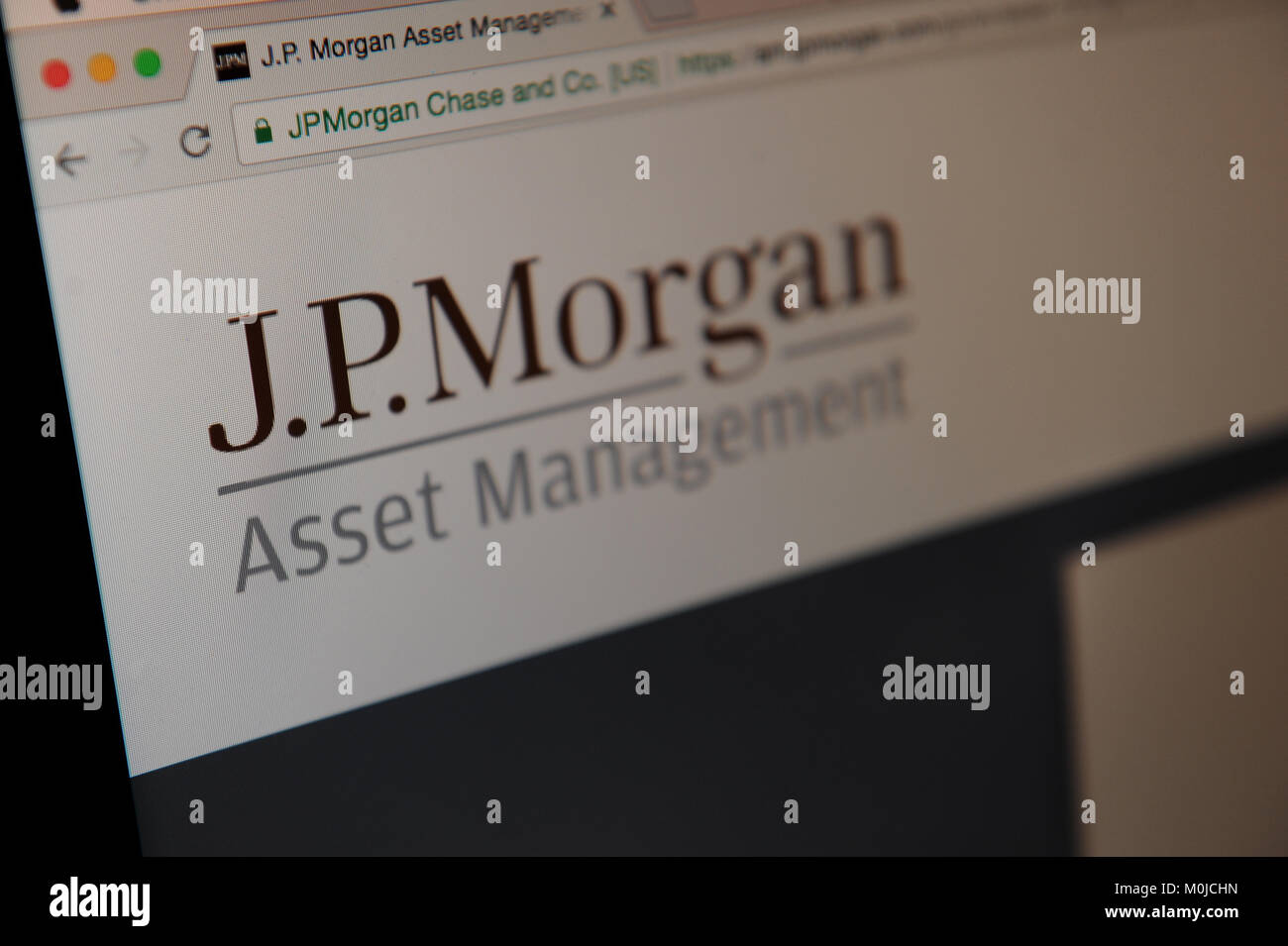 JP Morgan Banque D'Images