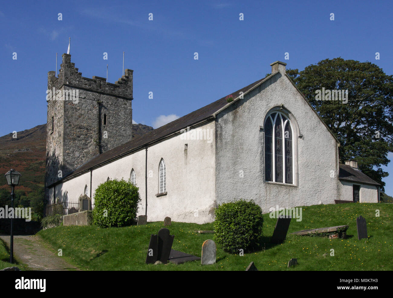 La Sainte Trinité Heritage Centre à Carlingford, comté de Louth Irlande. Une église médiévale restaurée abrite le centre du patrimoine mondial de l'Irlande. Banque D'Images