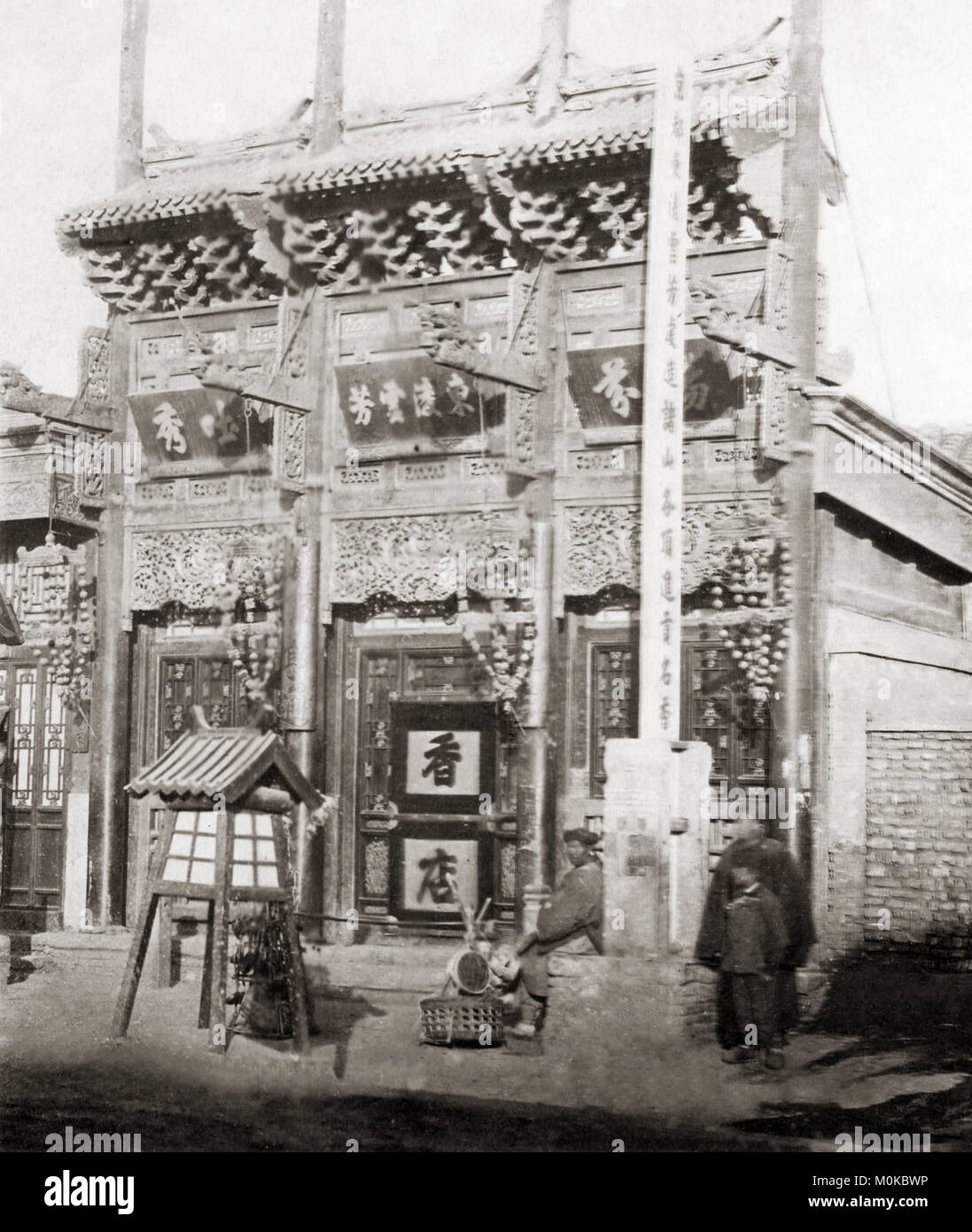 China 1900 street Banque de photographies et d’images à haute ...