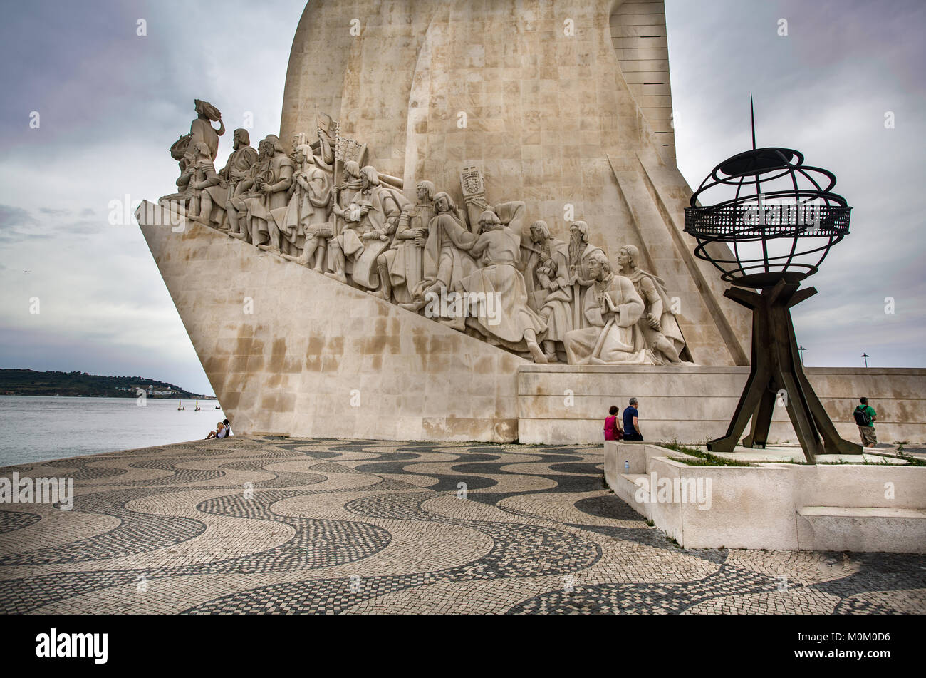 Monument des Découvertes Belem Lisbonne Portugal Banque D'Images