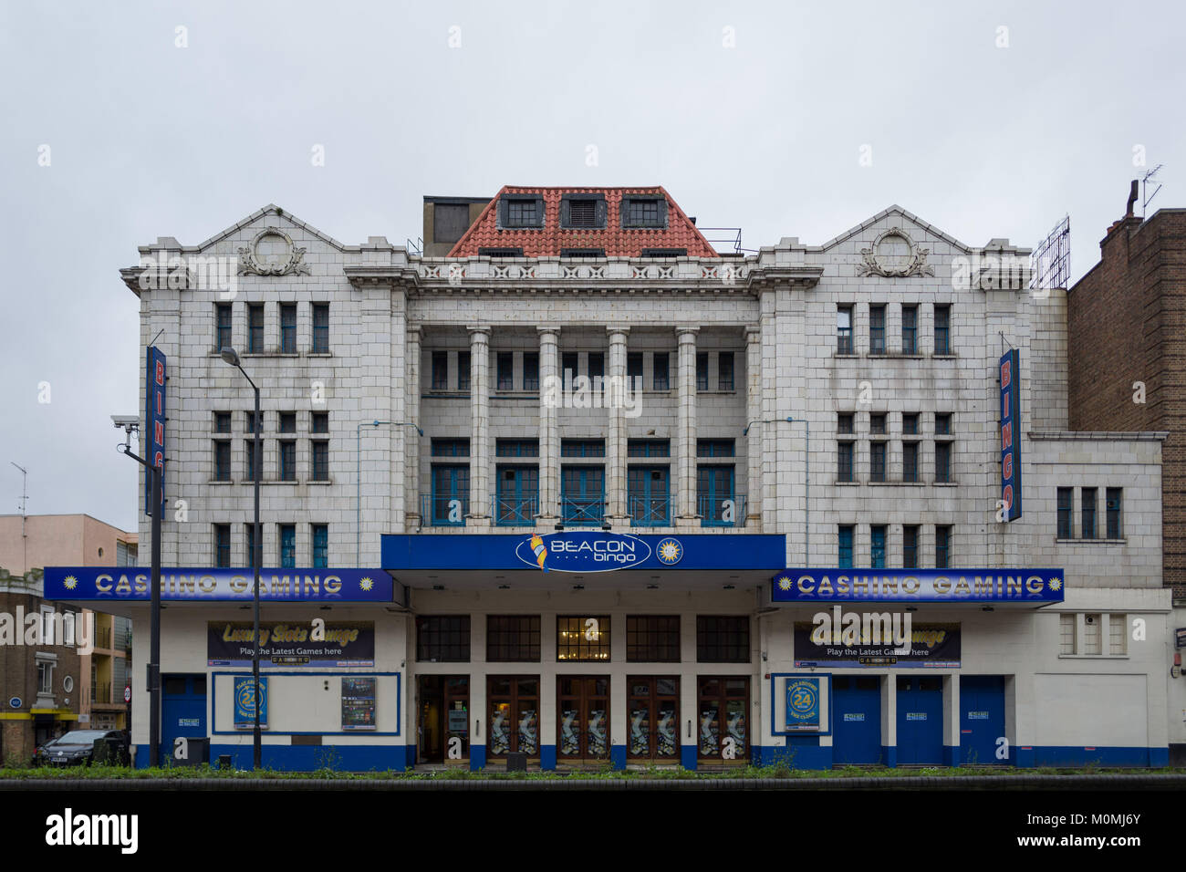 Londres, Royaume-Uni. 23 Jan, 2018. Streatham Hill Theatre dans le sud de Londres, conçu par William Sprague est parmi les nouvelles entrées en salles au registre des risques de crédit 2018 : Subvention Vélaires/ZUMA/Alamy Fil Live News Banque D'Images