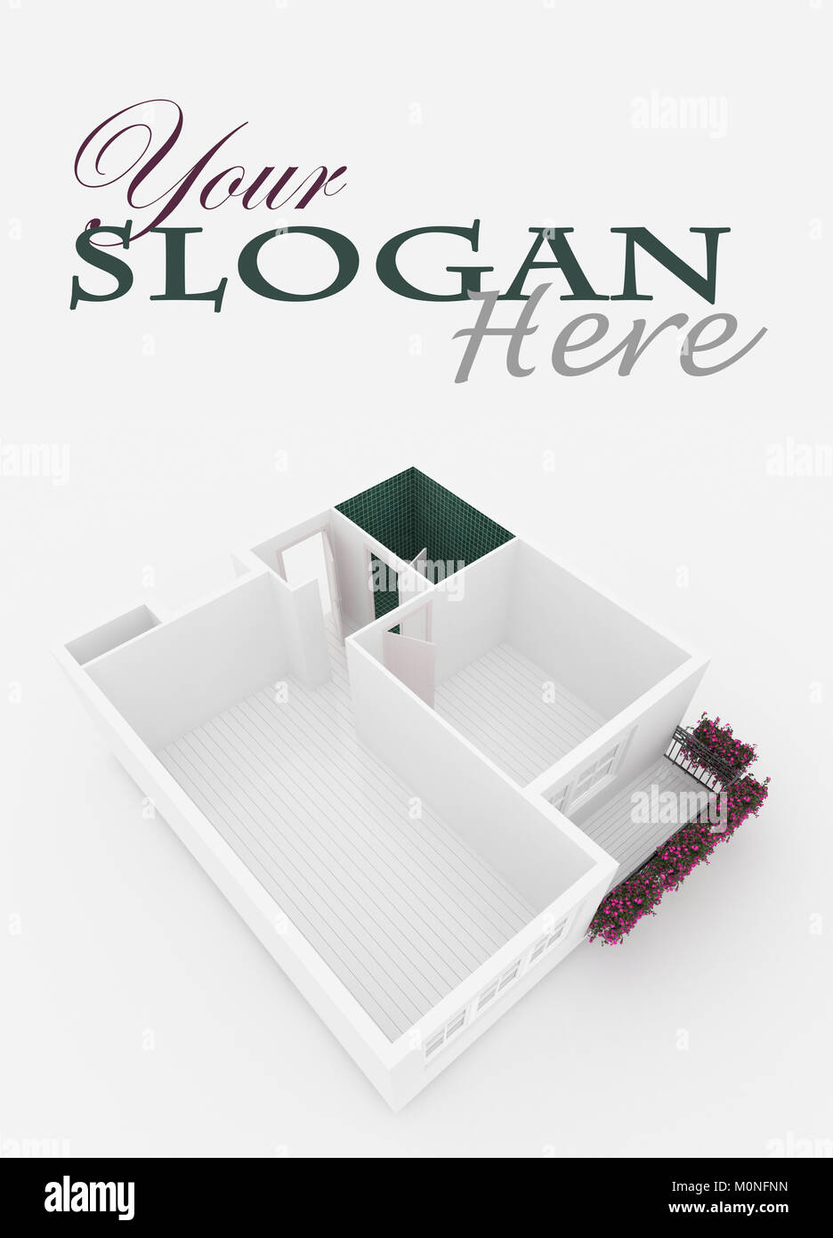 Intérieur de la maison Banque D'Images