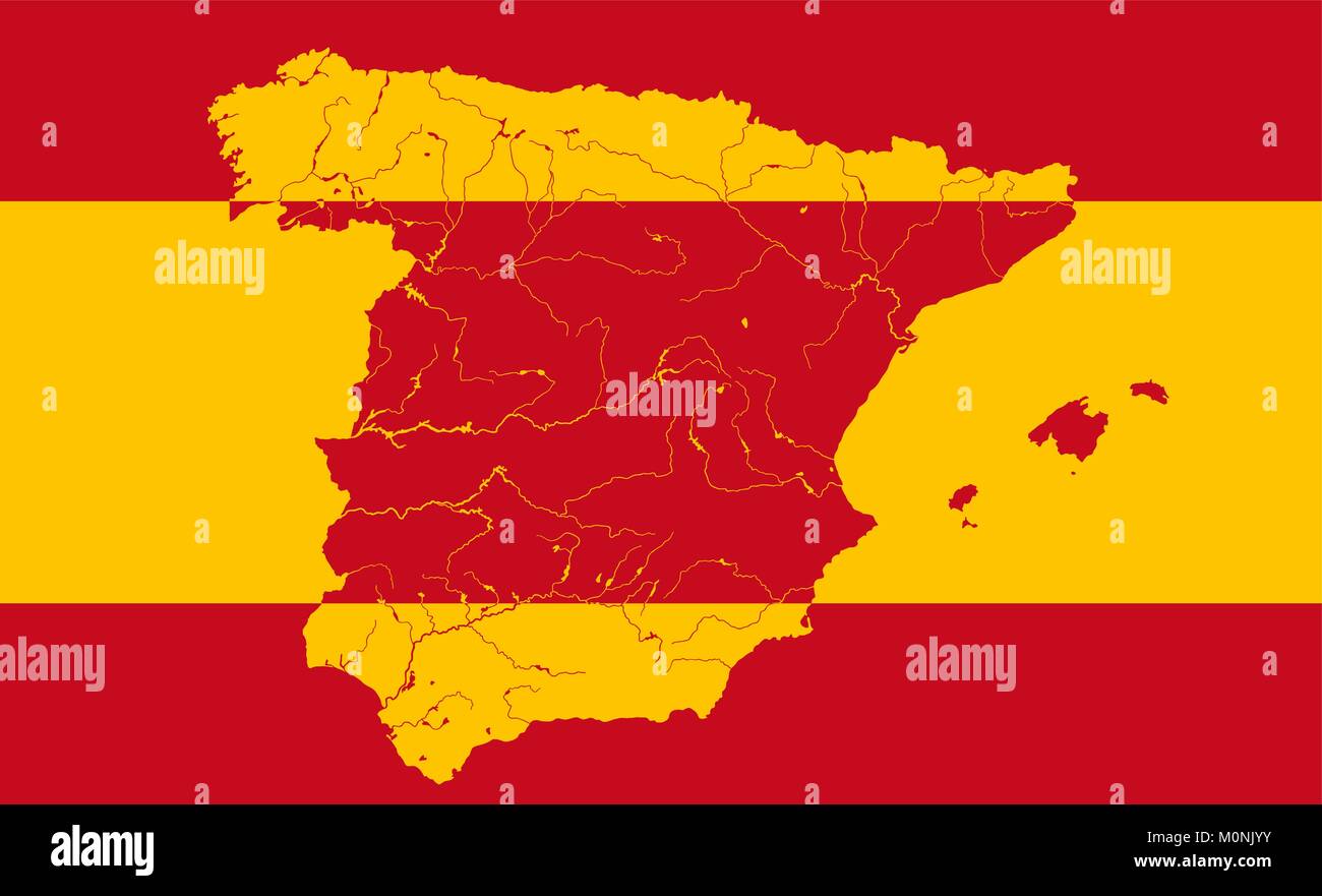 couleurs du drapeau espagnol