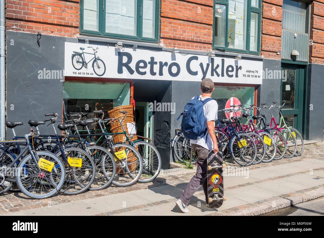 Le Danemark,Nouvelle-Zélande,quartier Nørrebro,Copenhague Banque D'Images