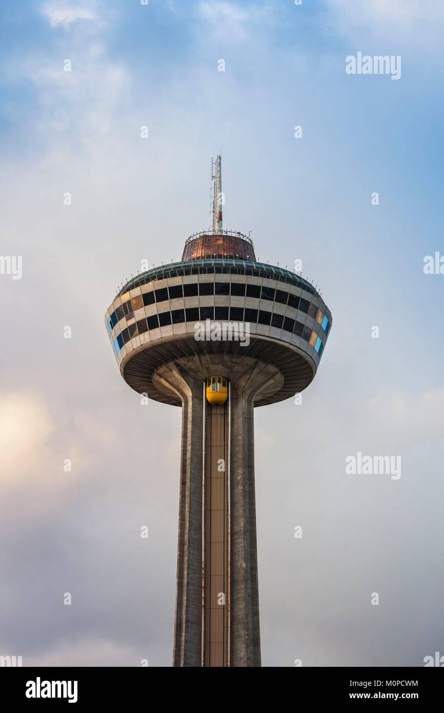 Canada, Ontario, Niagara Falls, Skylon Tower Banque D'Images