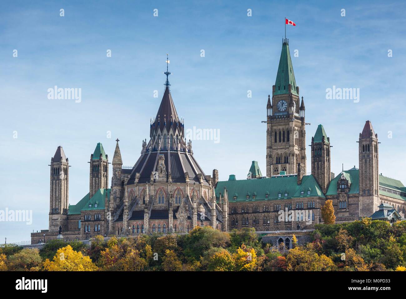 Canada,Ontario,Ottawa, capitale du Canada Parlement du Canada,des,automne Banque D'Images