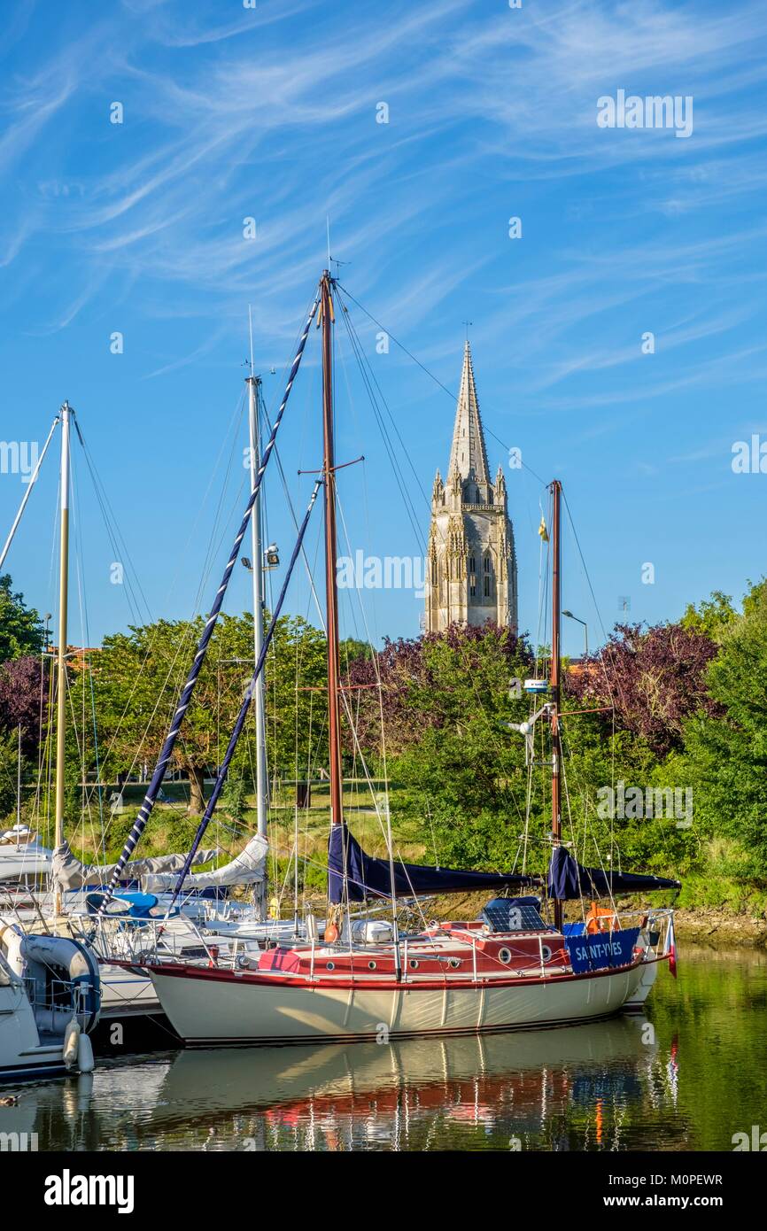 France,Charente Maritime,Marennes,marina Banque D'Images
