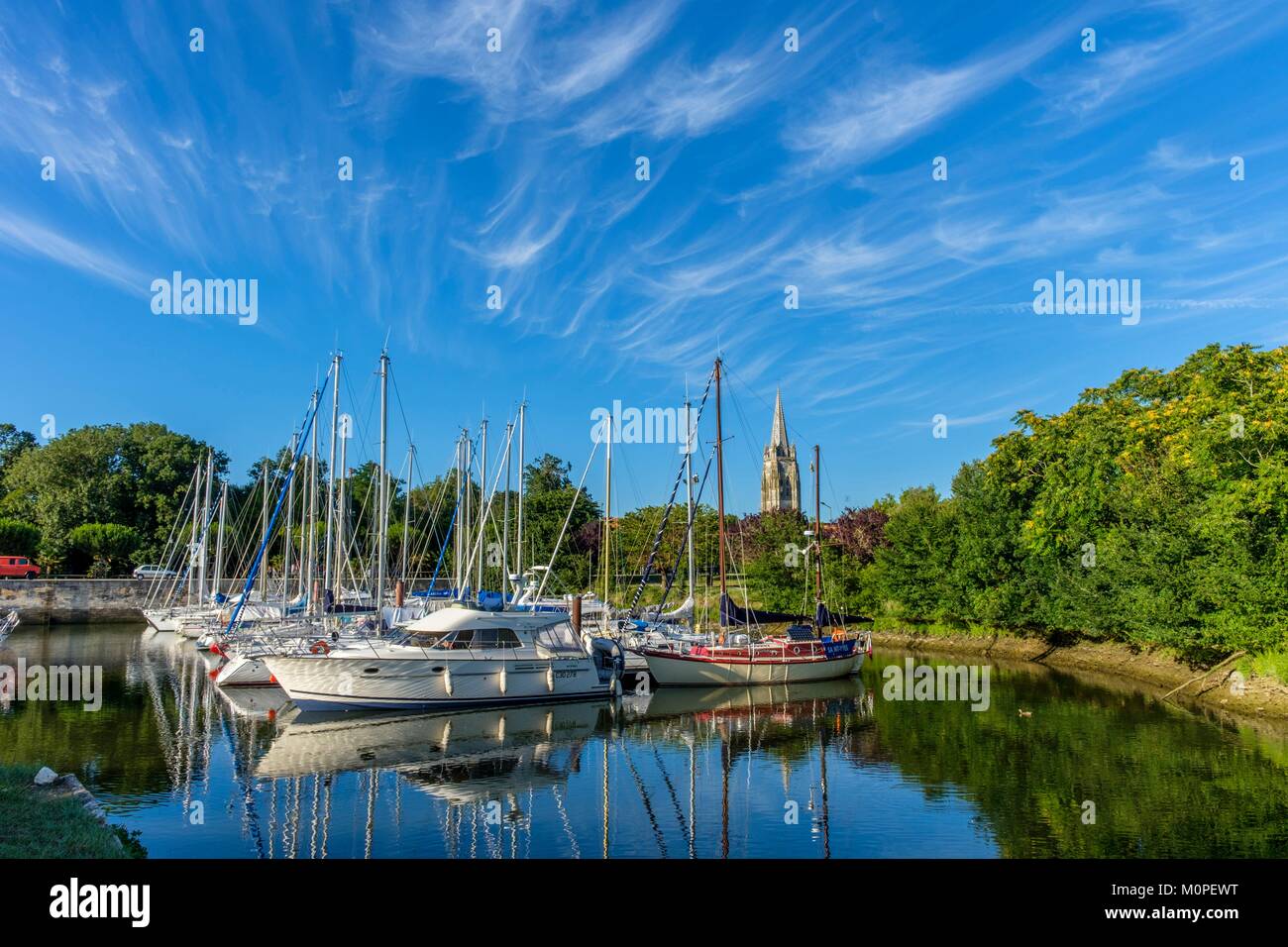 France,Charente Maritime,Marennes,marina Banque D'Images
