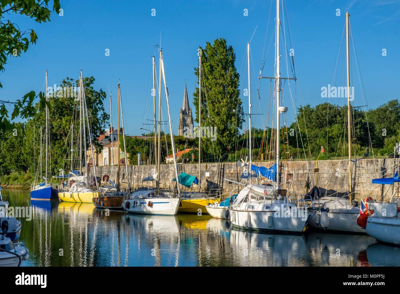 France,Charente Maritime,Marennes,marina Banque D'Images