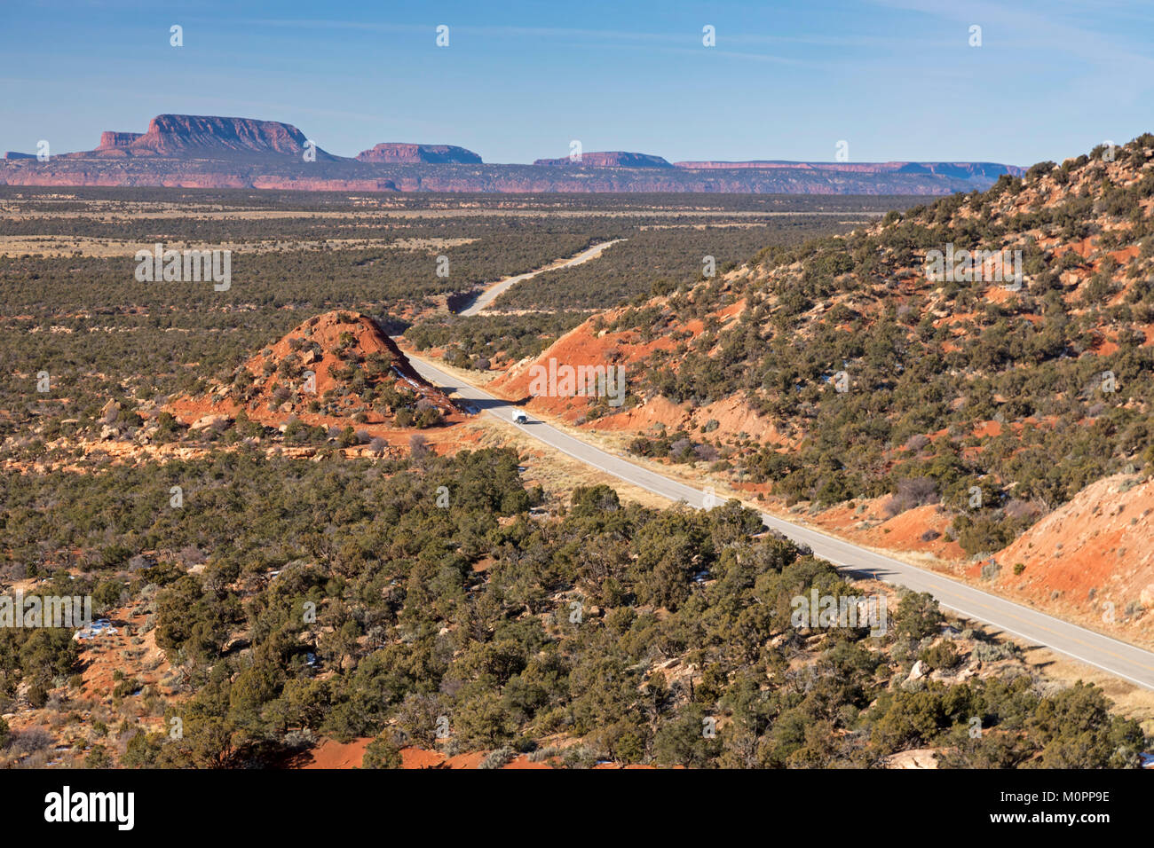 Blanding (Utah) - Oreilles Ours National Monument, un 1,35 millions d'acres et pittoresque région historique dans le sud-est de l'Utah. Il est le monument national Banque D'Images