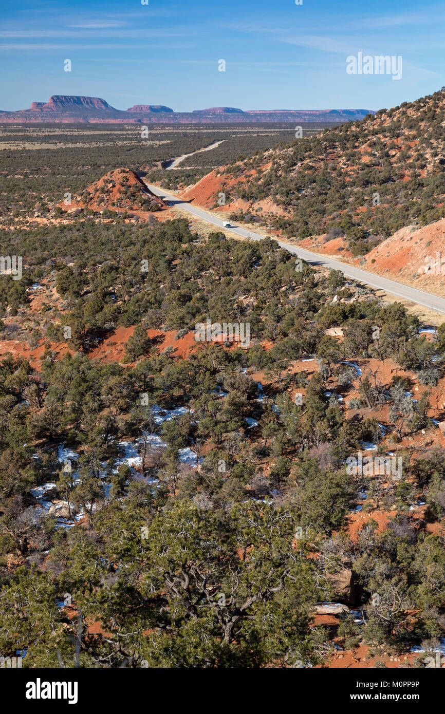 Blanding (Utah) - Oreilles Ours National Monument, un 1,35 millions d'acres et pittoresque région historique dans le sud-est de l'Utah. Il est le monument national Banque D'Images