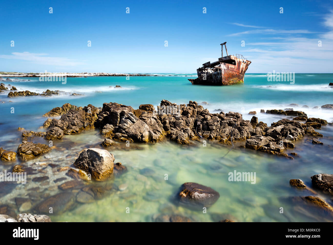 L'Afrique, Afrique du Sud, Western Cape, L'Agulhas, la pointe sud de l'Afrique Banque D'Images