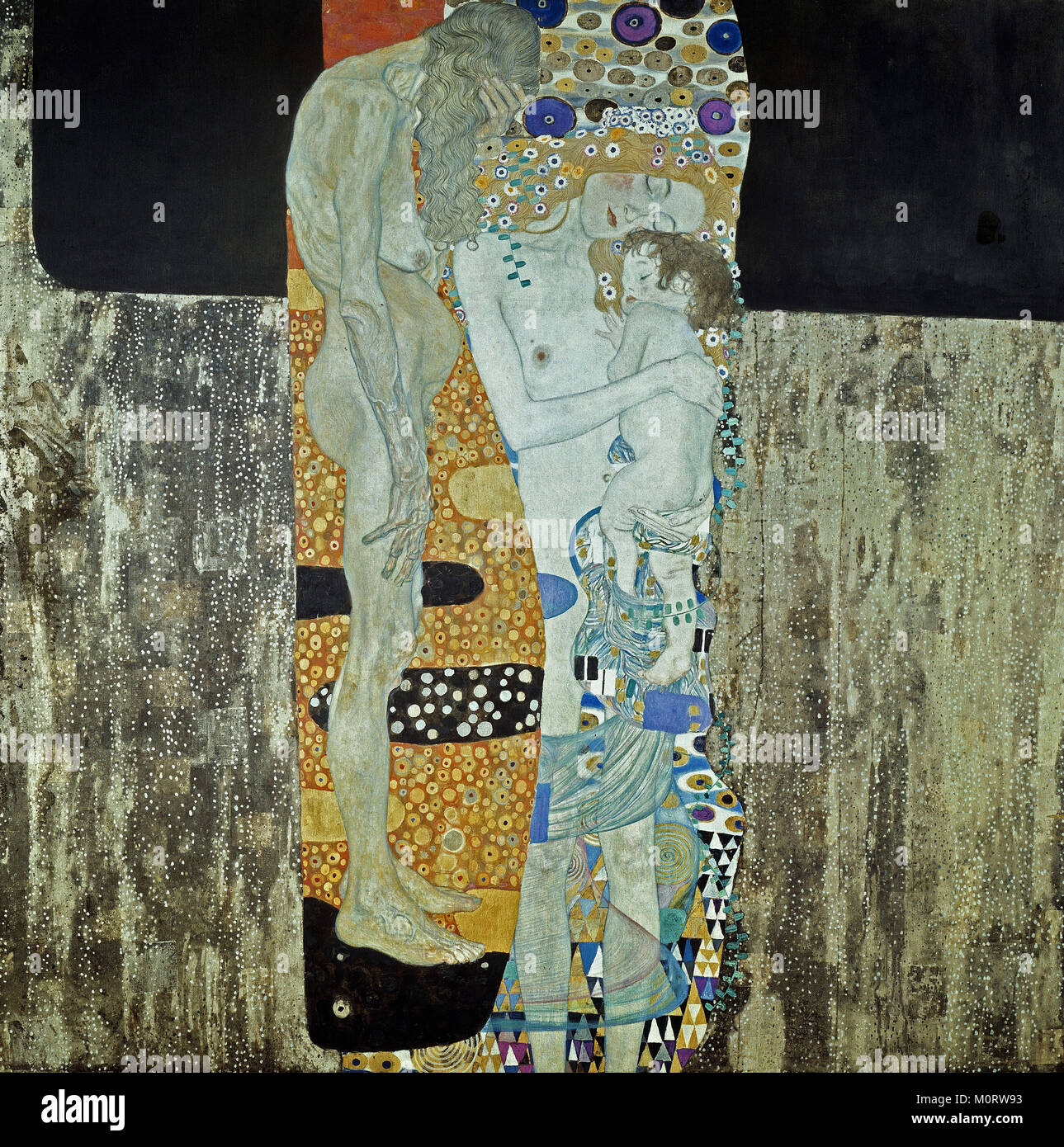 Gustav Klimt - trois âges de la femme - 1905 Photo Stock - Alamy