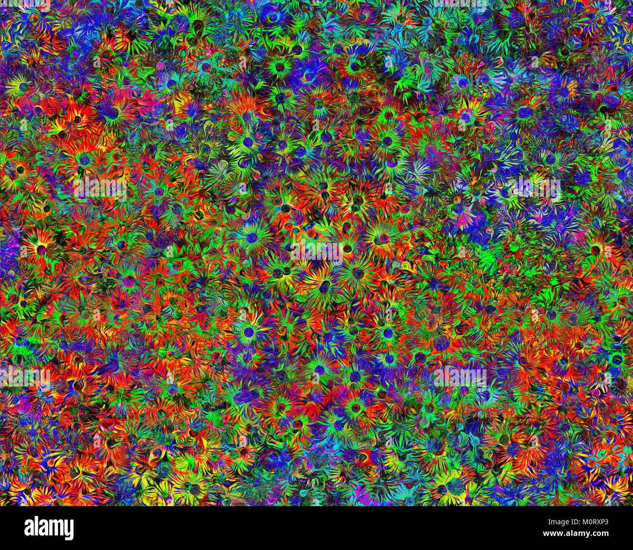 CONCEPT EMBALLAGE CADEAU : Floral Design Banque D'Images