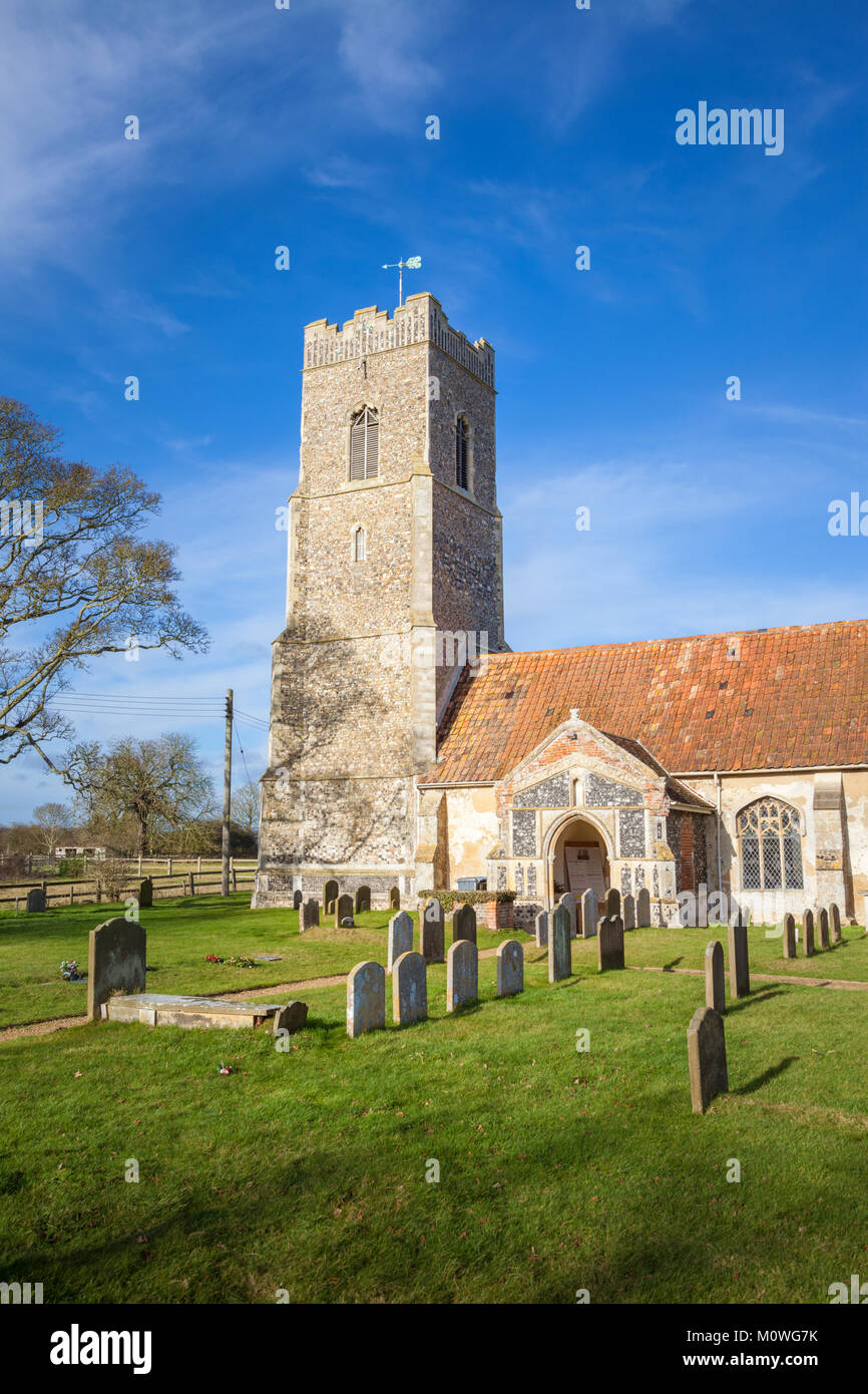 St John the Baptist Church, Snape, Suffolk UK Banque D'Images