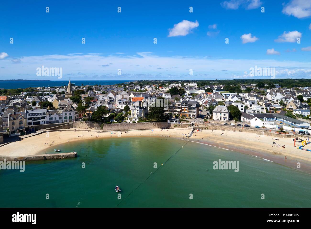 FRANCE - LARMOR Plage - Pointe et Plage de Toulhars - Photo Postcard EUR 6,00 - FR