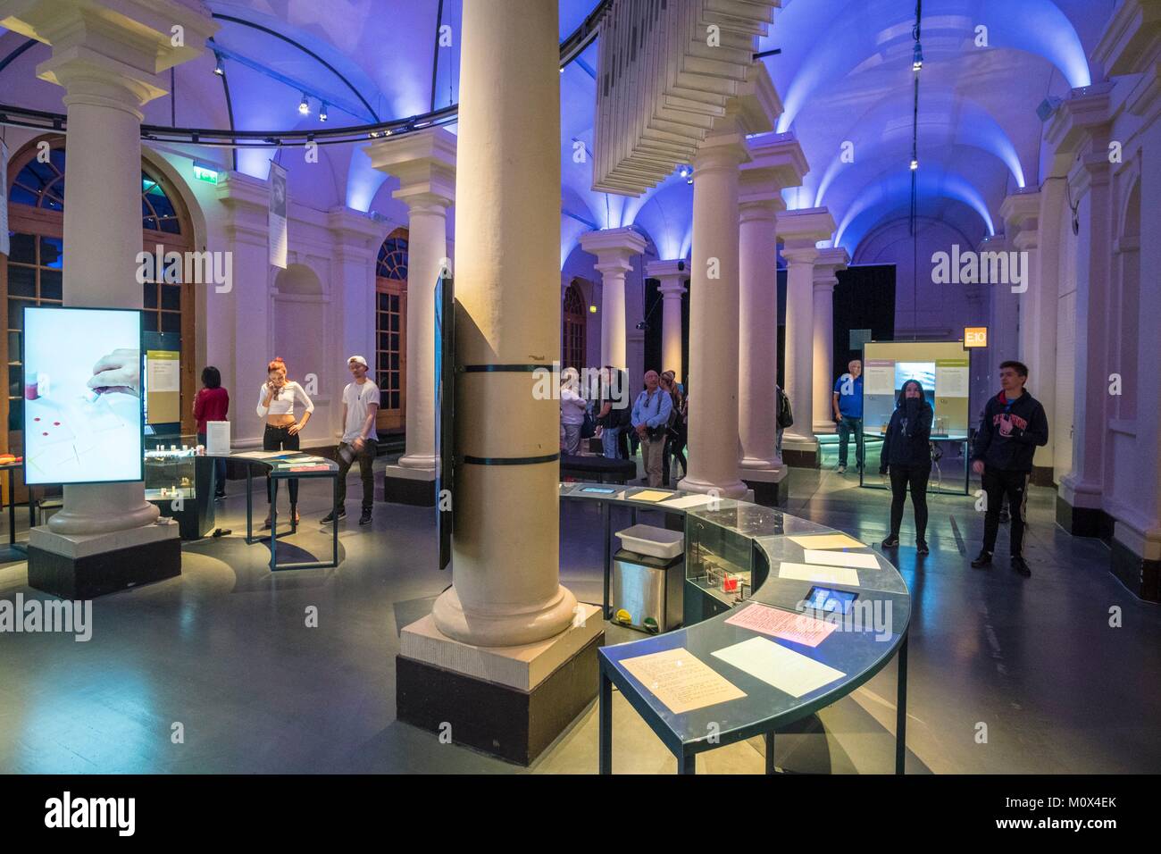 La Suède, Stockholm, Gamla Stan, la vieille ville de l'Île,Stortorget,Musée Nobel (Nobelmuseet) Banque D'Images