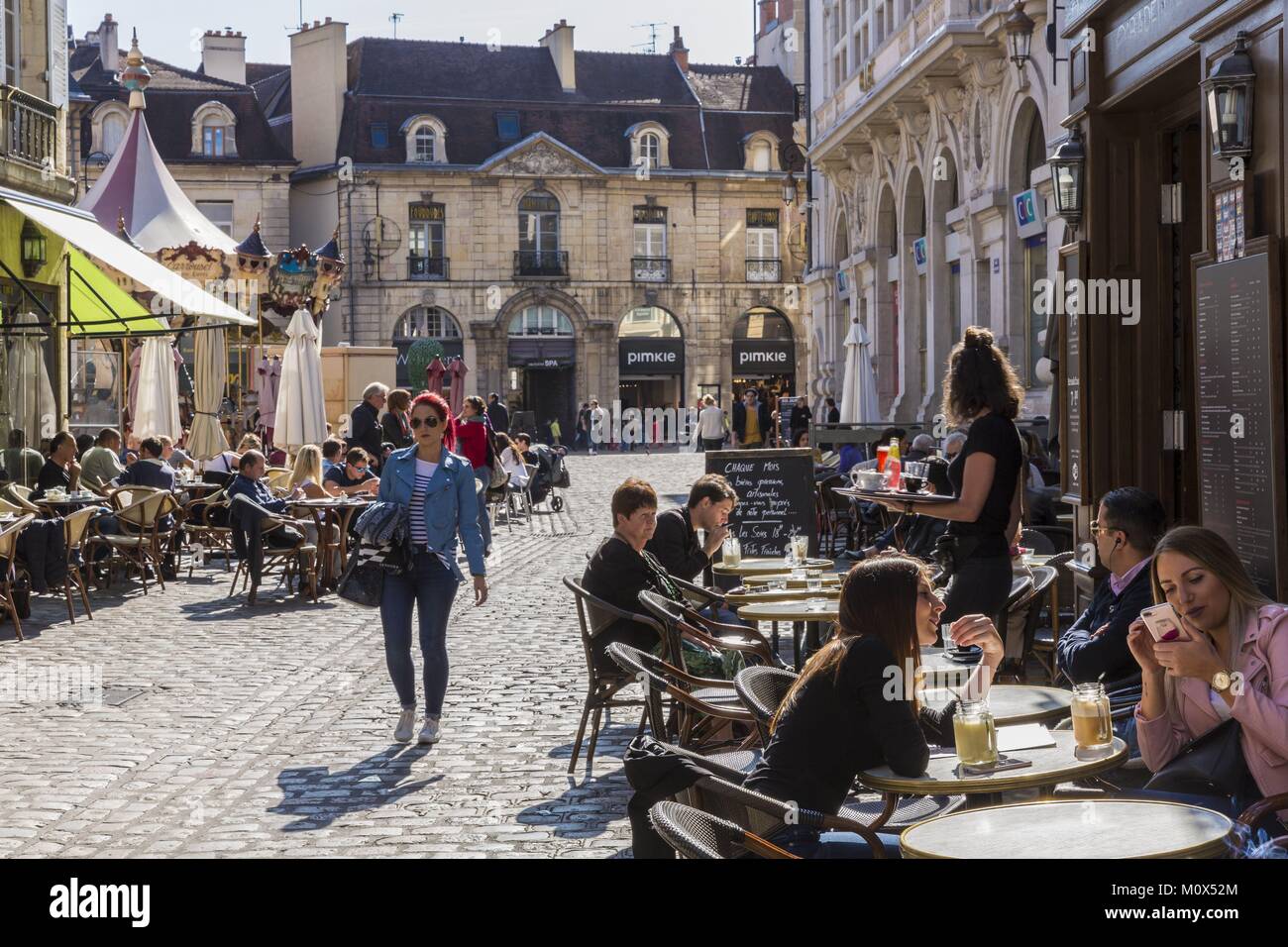 France, Côte d'Or,Dijon,place François Rude Banque D'Images