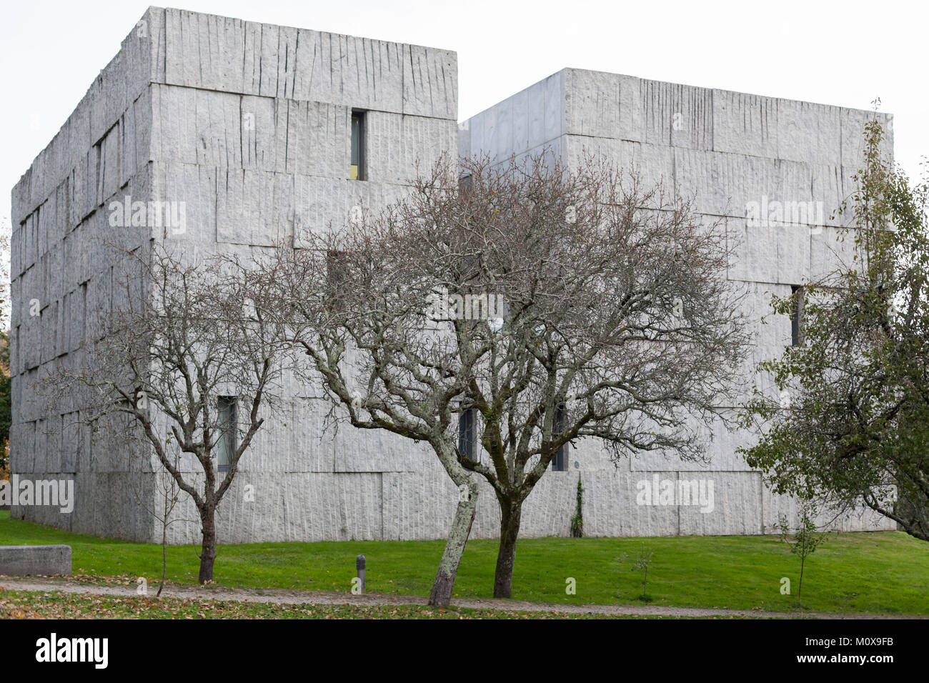 L'architecture moderne, école de musique, Escuela de Altos Estudios Musicales, architecte Anton garcia Abril, Park Vista Alegre, Finca Siméon.Santiago de Comp Banque D'Images