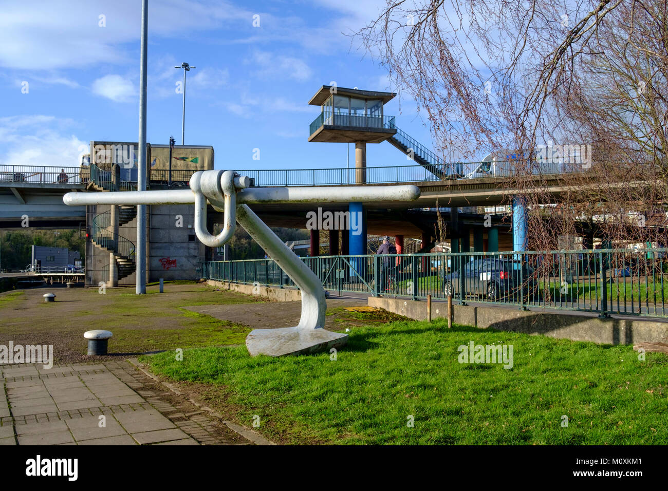 Le bassin de Cumberland Le port de Bristol Bristol England UK Banque D'Images