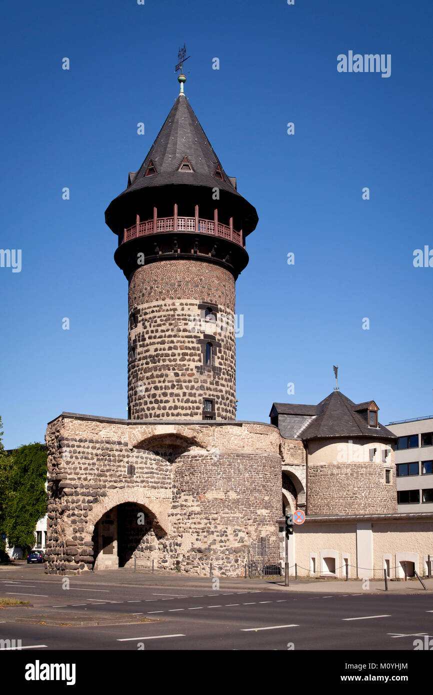 Allemagne, Cologne, l'Ulrepforte, au début du xiiie siècle construit dans le cadre de la ville médiévale de Cologne. Deutschland, Koeln, mourir, j'Ulrepforte Banque D'Images