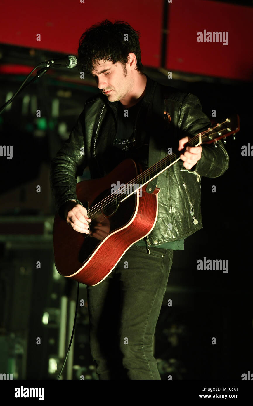 Fort Lauderdale en Floride, USA. 24 Jan, 2018. Black Rebel Motorcycle Club à effectuer sur la révolution, le 24 janvier 2018 à Fort Lauderdale, en Floride. Credit : Mpi04/media/Alamy Punch Live News Banque D'Images