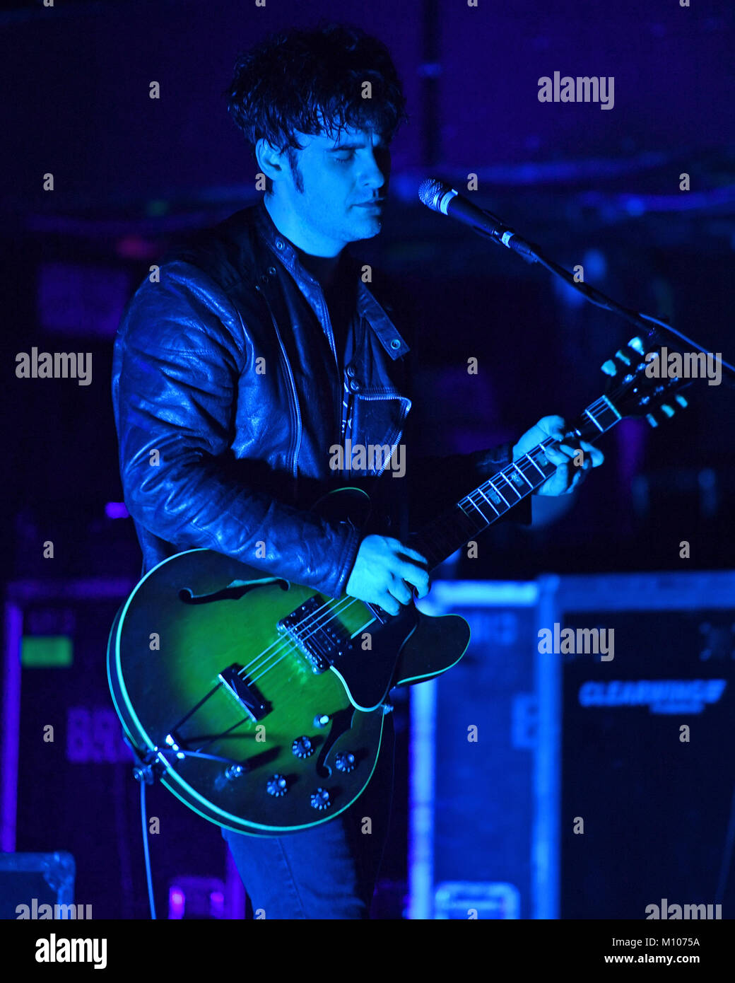 Fort Lauderdale en Floride, USA. 24 Jan, 2018. Black Rebel Motorcycle Club à effectuer sur la révolution, le 24 janvier 2018 à Fort Lauderdale, en Floride. Credit : Mpi04/media/Alamy Punch Live News Banque D'Images