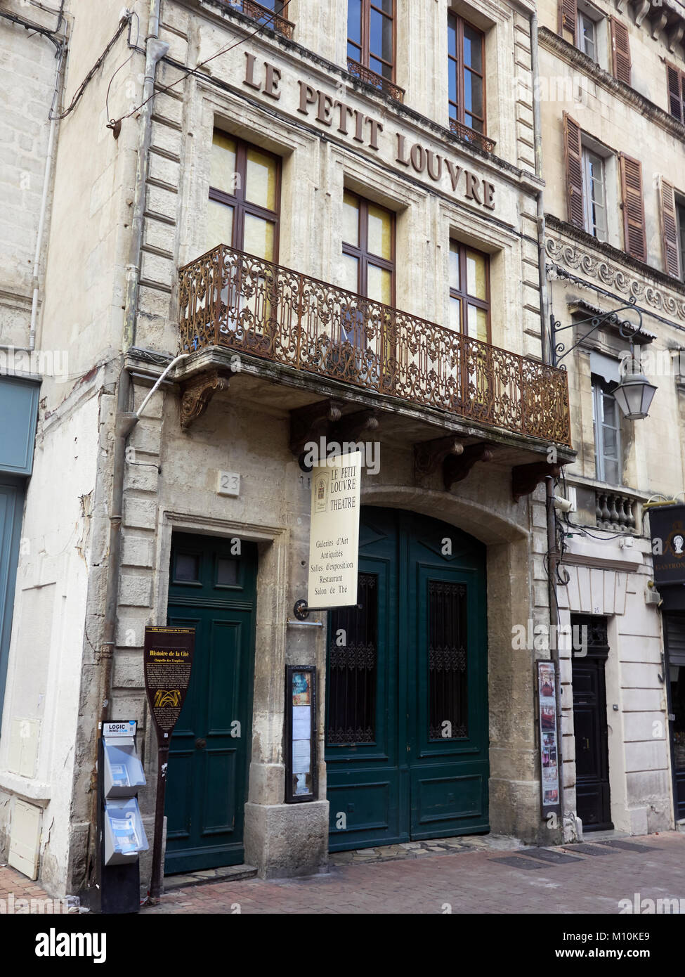 Le Petit Louvre, Avignon, France. Banque D'Images