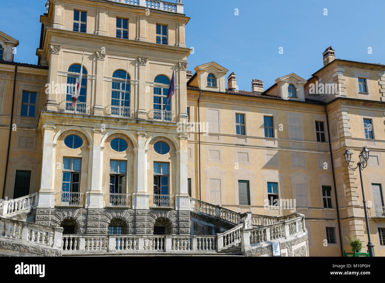 Turin, Piémont, Italie : Villa della Regina, résidence d'été de la reine, célèbre pour son vignoble autour de son parc Banque D'Images