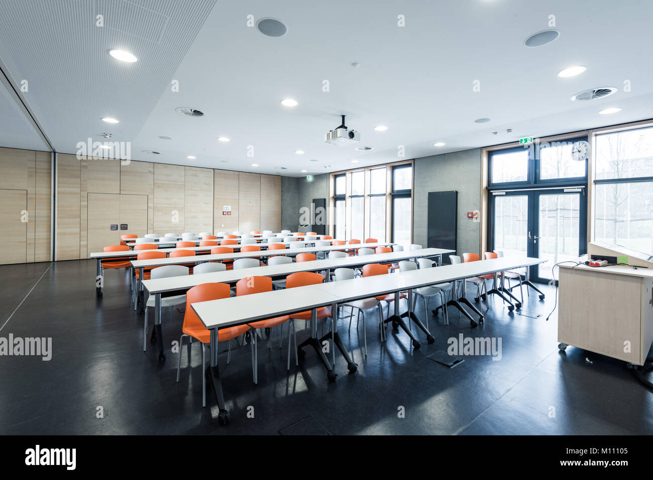 Auditorium moderne dans une université Banque D'Images