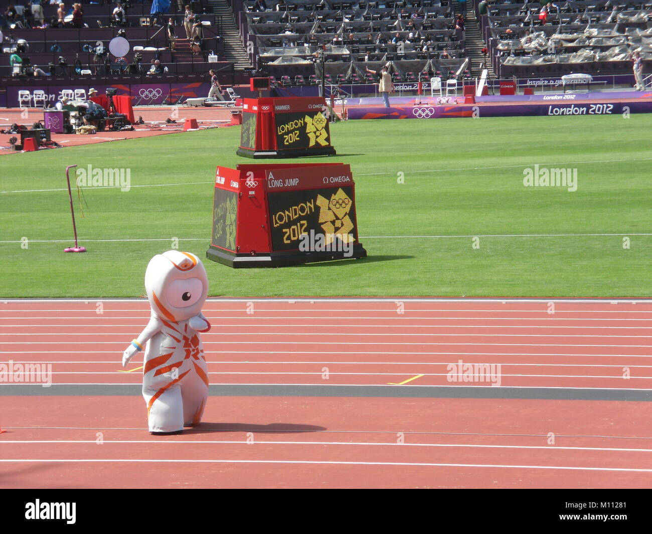 Peluche Mascotte Wenlock – Jeux Olympiques Londres 2012 – 12 Pouces