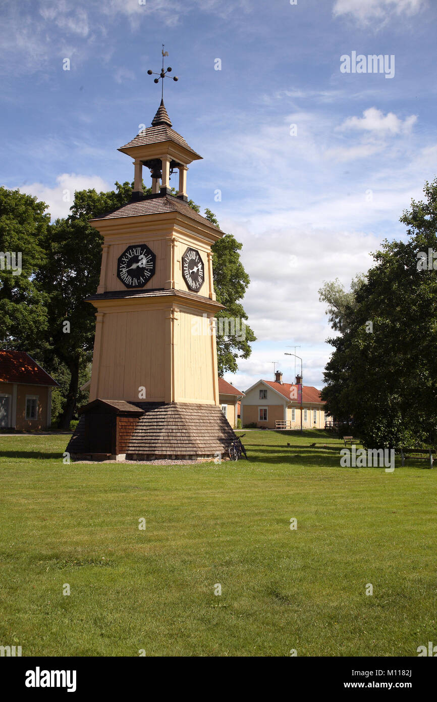 OSTERBYBRUK,Suède,iron mills Historique La société des années 1700 Banque D'Images