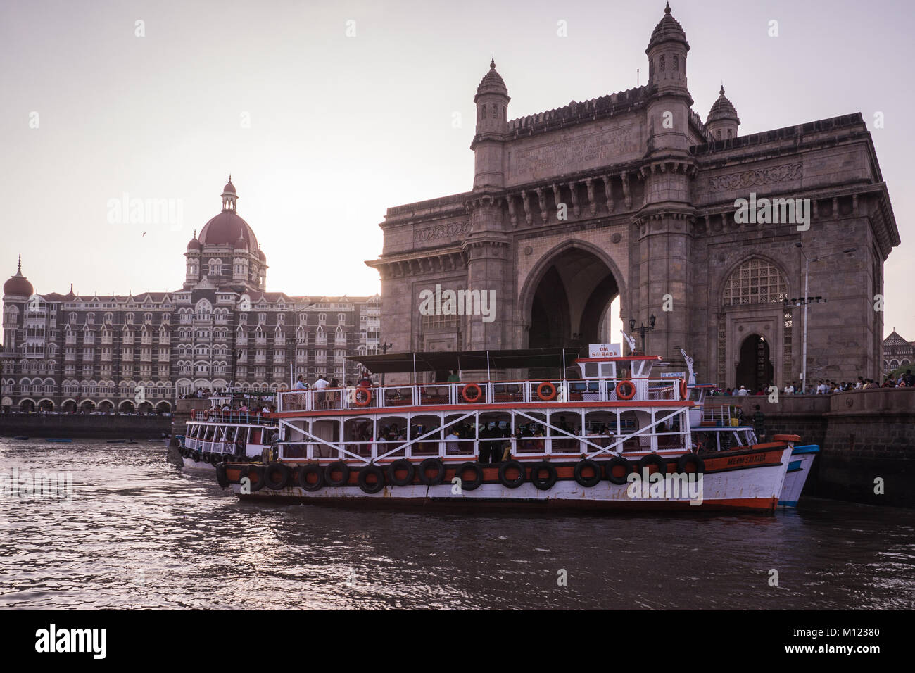 Mumbai - Bombay - Portes de l'Inde Banque D'Images