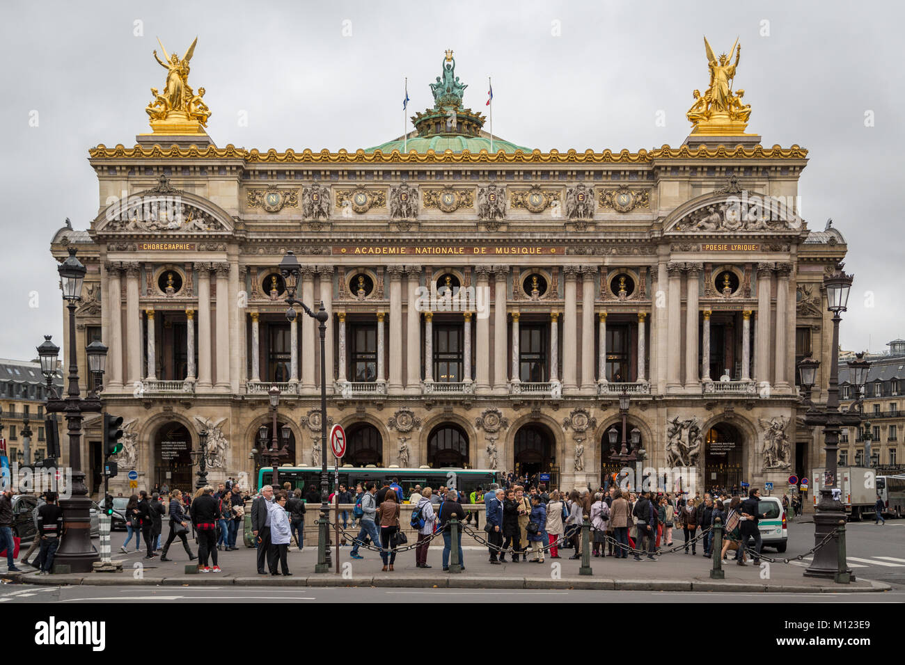 L'Opéra de Paris, Opéra National de Paris, Opéra Garnier, Palais Garnier,Paris,France Banque D'Images